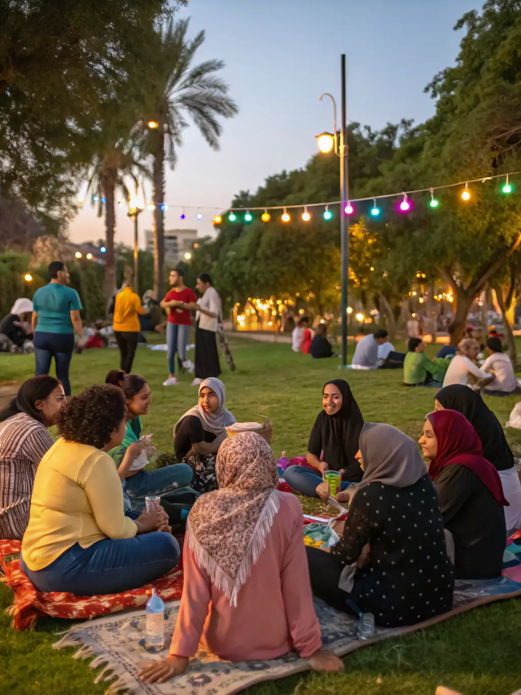 A lively image of a community event organized by MAGNY SPORTS LOISIRS, showcasing the club's dedication to fostering community spirit.